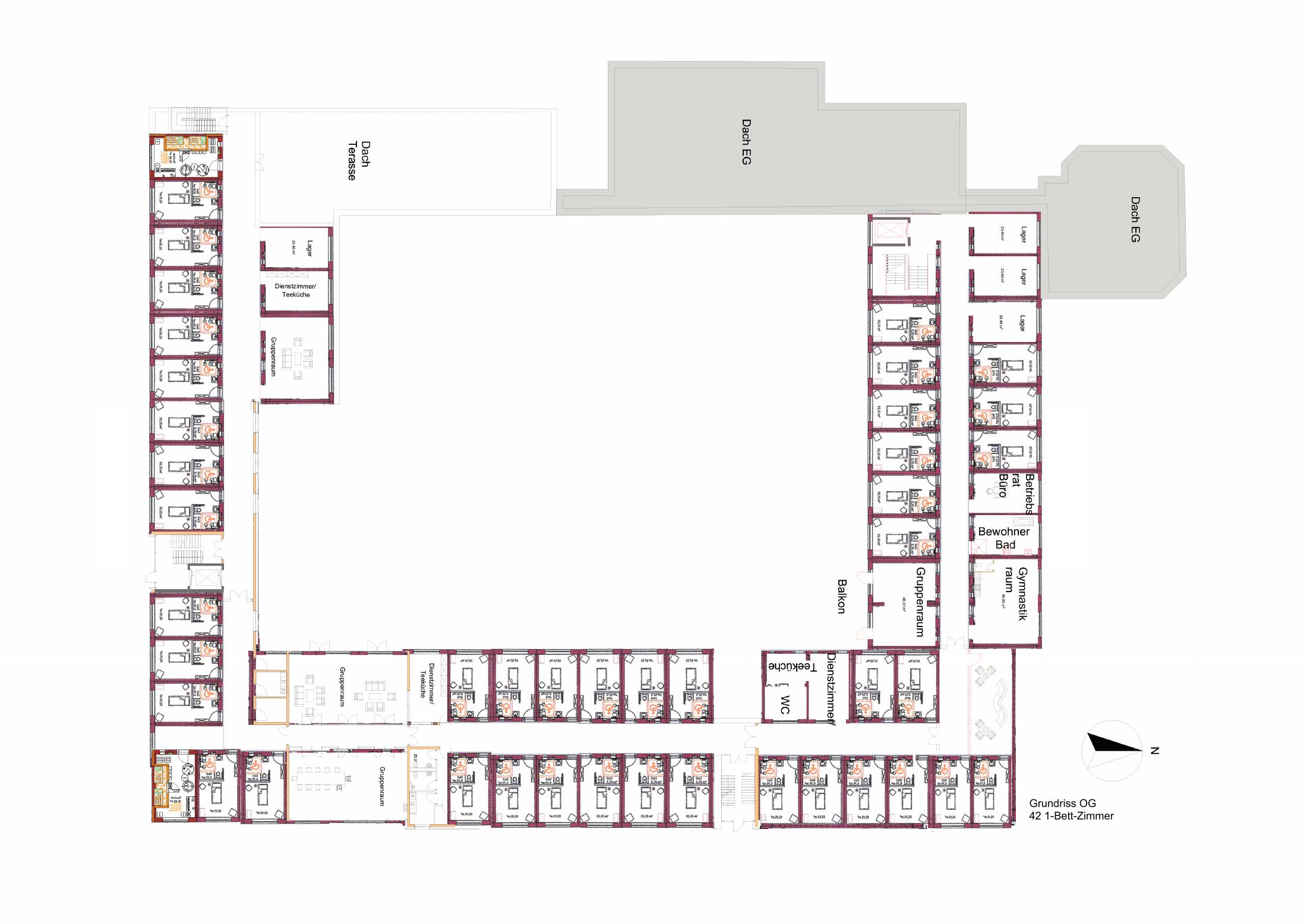 Grundriss Obergeschoss